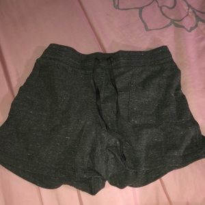 stretchy dark green shorts!!